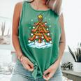 Christmas Baseball Tree Lights Xmas Comfort Colors Tank Top Violet Christmas Baseball Tree Lights Xmas Comfort Colors Tank Top Violet