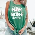 Class Of 2024 Senior Year Baseball Mom Senior 2024 Comfort Colors Tank Top Violet
