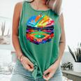 Colorful Baseball Field Home Run Baseball Player Fans Comfort Colors Tank Top Violet Colorful Baseball Field Home Run Baseball Player Fans Comfort Colors Tank Top Violet