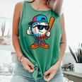 Cool Baseball Drip For Boys Ice Cream Drip Baseball Kids Comfort Colors Tank Top Violet Cool Baseball Drip For Boys Ice Cream Drip Baseball Kids Comfort Colors Tank Top Violet