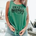 Crazy Baseball Lady Baseball Mom Sporty Humor Comfort Colors Tank Top Violet Crazy Baseball Lady Baseball Mom Sporty Humor Comfort Colors Tank Top Violet