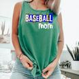 Custom Hustle Tball Tee Ball Womens Baseball Mom Comfort Colors Tank Top Violet Custom Hustle Tball Tee Ball Womens Baseball Mom Comfort Colors Tank Top Violet
