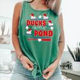 Cute Ducks On The Pond Cute Baseball Mom T-Shirt Comfort Colors Tank Top Violet