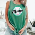 Cute Mama Script Font On Baseball Mom Comfort Colors Tank Top Violet Cute Mama Script Font On Baseball Mom Comfort Colors Tank Top Violet