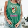 Dabbing Easter Baseball Mom Mother's Day Bunny Sunday Egg Comfort Colors Tank Top Violet