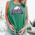 Dad Daddy Of The Rookie Baseball Comfort Colors Tank Top Violet Dad Daddy Of The Rookie Baseball Comfort Colors Tank Top Violet