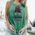 Dominican Baseball Mama Quote For a Dominican Baseball Mom Comfort Colors Tank Top Violet