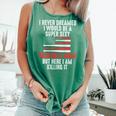 I Never Dreamed I Would Be a Super Sexy Baseball Mom Sport Comfort Colors Tank Top Violet I Never Dreamed I Would Be a Super Sexy Baseball Mom Sport Comfort Colors Tank Top Violet