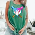 Dripping Baseball Pocket Respect The Drip Boys Baseball Comfort Colors Tank Top Violet