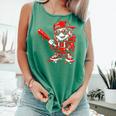 Drippy Baseball Mascot Valentine Heart Glasses Cartoon Comfort Colors Tank Top Violet Drippy Baseball Mascot Valentine Heart Glasses Cartoon Comfort Colors Tank Top Violet