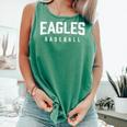 Eagles Baseball Inspired Comfort Colors Tank Top Violet Eagles Baseball Inspired Comfort Colors Tank Top Violet