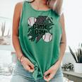 Game Day Baseball Retro Checkered Baseball Comfort Colors Tank Top Violet Game Day Baseball Retro Checkered Baseball Comfort Colors Tank Top Violet