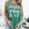 Gigi Of The Birthday Boy Baseball Ice Cream Drip Matching Comfort Colors Tank Top Violet Gigi Of The Birthday Boy Baseball Ice Cream Drip Matching Comfort Colors Tank Top Violet