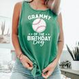 Grammy Of The Birthday Boy Baseball Player Birthday Comfort Colors Tank Top Violet Grammy Of The Birthday Boy Baseball Player Birthday Comfort Colors Tank Top Violet