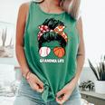 Grandma Life Basketball And Baseball Mom Funny Comfort Colors Tank Top Violet Grandma Life Basketball And Baseball Mom Funny Comfort Colors Tank Top Violet