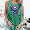 Halloween Baseball Skull Drip Baseball Lifestyle Boy Men Comfort Colors Tank Top Violet Halloween Baseball Skull Drip Baseball Lifestyle Boy Men Comfort Colors Tank Top Violet