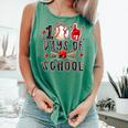 Happy 100 Days Of School Baseball Girls Coquette Bow Teacher Comfort Colors Tank Top Violet Happy 100 Days Of School Baseball Girls Coquette Bow Teacher Comfort Colors Tank Top Violet