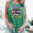 Happy 6733 Days Of School Baseball Drip 100th Day Of School Comfort Colors Tank Top Violet Happy 6733 Days Of School Baseball Drip 100th Day Of School Comfort Colors Tank Top Violet