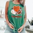 Happy Valentine’s Basketball Football Valentine Baseball Comfort Colors Tank Top Violet Happy Valentine’s Basketball Football Valentine Baseball Comfort Colors Tank Top Violet
