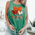 Happy Valentines Day Basketball Baseball Football Boys Comfort Colors Tank Top Violet