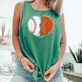Heart 67 Meme Baseball Basketball Pocket Valentine's Day Tee Comfort Colors Tank Top Violet