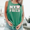 My Heart Is On That Court Baseball Mom Comfort Colors Tank Top Violet My Heart Is On That Court Baseball Mom Comfort Colors Tank Top Violet