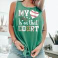 My Heart Is On That Court Baseball Player Baseball Mom Comfort Colors Tank Top Violet My Heart Is On That Court Baseball Player Baseball Mom Comfort Colors Tank Top Violet