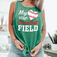My Heart Is On That Field Baseball Player Baseball Mom Comfort Colors Tank Top Violet My Heart Is On That Field Baseball Player Baseball Mom Comfort Colors Tank Top Violet