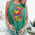 My Heart Is On That Field Cute Baseball Mom Women Comfort Colors Tank Top Violet
