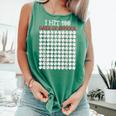 I Hit 100 Days Of School Baseball Lover Teacher Student Comfort Colors Tank Top Violet I Hit 100 Days Of School Baseball Lover Teacher Student Comfort Colors Tank Top Violet
