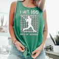 I Hit 100 Days Of School Baseball Player 100th Day Boys Kids Comfort Colors Tank Top Violet I Hit 100 Days Of School Baseball Player 100th Day Boys Kids Comfort Colors Tank Top Violet