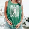 I Hit 100 Days Of School Boys Kids 100th Day Balls Baseball Comfort Colors Tank Top Violet I Hit 100 Days Of School Boys Kids 100th Day Balls Baseball Comfort Colors Tank Top Violet