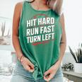 Hit Hard Run Fast Turn Left Baseball Fan Red Graphic Comfort Colors Tank Top Violet Hit Hard Run Fast Turn Left Baseball Fan Red Graphic Comfort Colors Tank Top Violet
