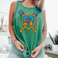 HUGvyn 67 Baseball Ice Cream Drip Six Seven Genz Alpha Slang Comfort Colors Tank Top Violet