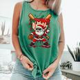 HUGvyn Santa Playing Baseball Ice Cream Drip Christmas Boys Comfort Colors Tank Top Violet HUGvyn Santa Playing Baseball Ice Cream Drip Christmas Boys Comfort Colors Tank Top Violet
