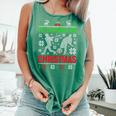 I'Ll Be Home For Christmas Baseball Xmas Comfort Colors Tank Top Violet