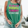 I'm A Baseball Mom Of Course I'm Broke Baseball Mom Raglan Baseball Tee Comfort Colors Tank Top Violet