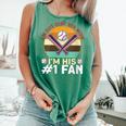 I'm Not Just His Mom Baseball Moms Baseball Mothers Comfort Colors Tank Top Violet