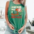 I'm Not Yelling This Is My Baseball Nana Voice Baseball Mom Premium Comfort Colors Tank Top Violet I'm Not Yelling This Is My Baseball Nana Voice Baseball Mom Premium Comfort Colors Tank Top Violet