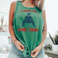 I'm Working From Home Today Baseball Lover Men Women Comfort Colors Tank Top Violet