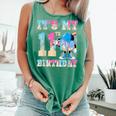 It's My 11th Birthday Baseball Ice Cream Drip Theme Comfort Colors Tank Top Violet It's My 11th Birthday Baseball Ice Cream Drip Theme Comfort Colors Tank Top Violet
