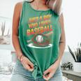 Just A Boy Who Loves Baseball Player Kids Comfort Colors Tank Top Violet Just A Boy Who Loves Baseball Player Kids Comfort Colors Tank Top Violet