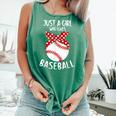 Just A Girl Who Loves Baseball Cute Retro Baseball Lover Comfort Colors Tank Top Violet Just A Girl Who Loves Baseball Cute Retro Baseball Lover Comfort Colors Tank Top Violet
