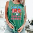 I Just Hit 100 Days Of School Baseball 100th Day Boys Kids Comfort Colors Tank Top Violet I Just Hit 100 Days Of School Baseball 100th Day Boys Kids Comfort Colors Tank Top Violet