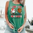 I Just Hit 100 Days Of School Baseball Boy Girl Teacher Comfort Colors Tank Top Violet