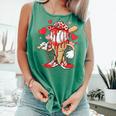 Kids Baseball Drip Ice Cream Apparel Kids Boys Valentine Comfort Colors Tank Top Violet