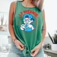 L7 Weenie Baseball Softball Comfort Colors Tank Top Violet