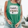 Leopard Baseball Mom Mama Mommy Bleached Comfort Colors Tank Top Violet Leopard Baseball Mom Mama Mommy Bleached Comfort Colors Tank Top Violet