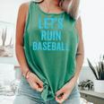 Let's Ruin Baseball Baseball Humor Sarcastic Baseball Premium Tri-Blend Comfort Colors Tank Top Violet Let's Ruin Baseball Baseball Humor Sarcastic Baseball Premium Tri-Blend Comfort Colors Tank Top Violet