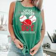 Little Slugger Boy Coming Soon Baby Announcement Baseball Comfort Colors Tank Top Violet Little Slugger Boy Coming Soon Baby Announcement Baseball Comfort Colors Tank Top Violet